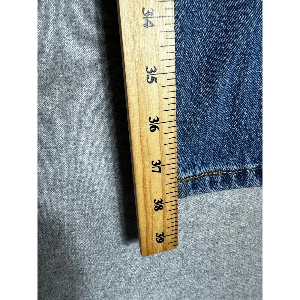 Levis 517 Bootcut Jeans Mens 34x38 Blue Slim Fit Cotton Denim